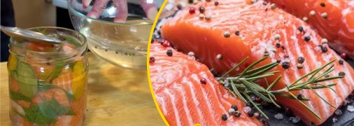 Засолить красную рыбу можно дома