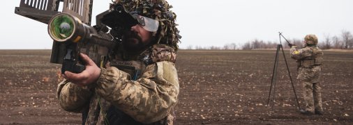 ПЗРК FIM-92 Stinger у бойца ВСУ в Запорожской области
