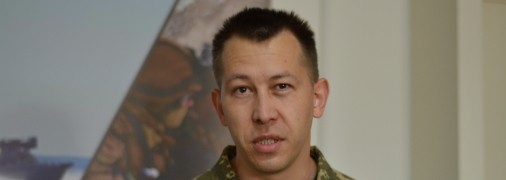 Спикер Полтавского областного ТЦК и СП майор Роман Истомин