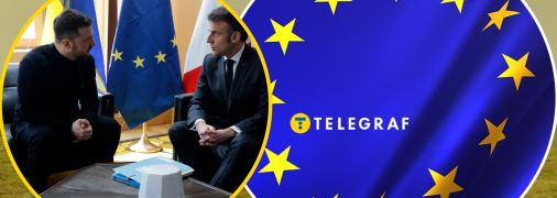 Владимир Зеленский и Эмманюэль Макрон