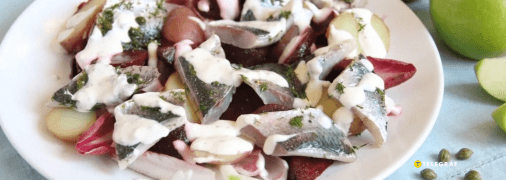 Салат з оселедцем