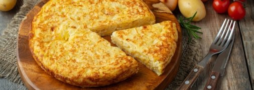 Пикантный омлет по-испански