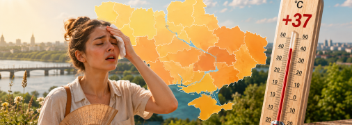 Жара в Украине