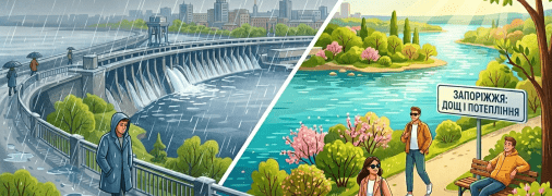 Потепление в городе