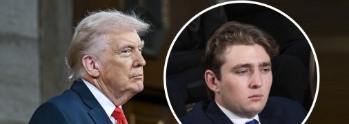 Беррон — єдиний син Дональда Трампа у шлюбі з Меланією