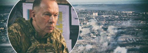 Генерал-полковник Сырский регулярно посещает наших военных на Бахмутском направлении