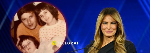 Мелания и Инес Кнаус в детстве