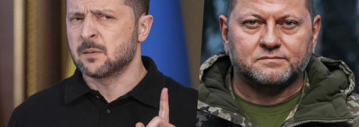 Володимир Зеленський, Валерій Залужний