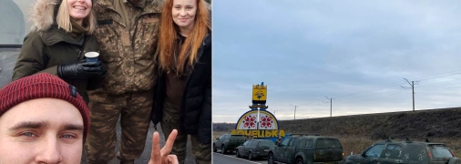 Команда волонтеров поставляет на фронт автомобили, которые так необходимы нашим защитникам