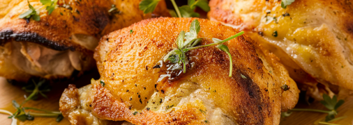 Эта курица получается очень нежной и сочной (изображение создано с помощью ИИ)