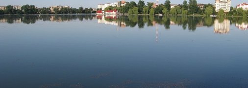 Городское озеро Ивано-Франковск
