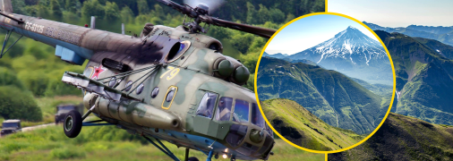 На борту была важная "шишка"? На Камчатке разбился вертолет Ми-8 с туристами (видео)