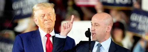 Дональд Трамп та Стівен Міллер