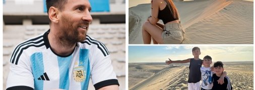 Після погроз боксера родина Мессі поїхала в пустелю (фото)