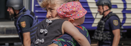 Эти мирные жители были эвакуированы из Покровска и тоже могут стать беженцами