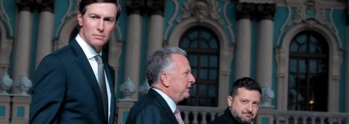 Джаред Кушнер, Стив Виткофф и Владимир Зеленский