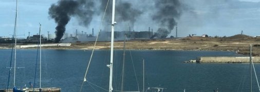 "Хлопок" в Крыму после ударов по украинским дронам