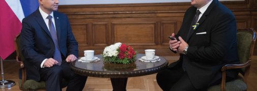 Анджей Дуда на интервью