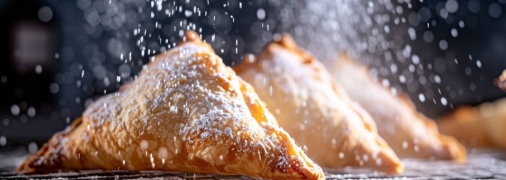 Ці слойки виходять дуже смачні та ніжні (зображення створено за допомогою ШІ)