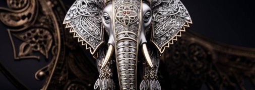 Амулет слона в дальневосточных культурах считается символом богатства