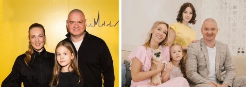 У родині Євгена Кошового підростають дві доньки — Варвара і Серафима