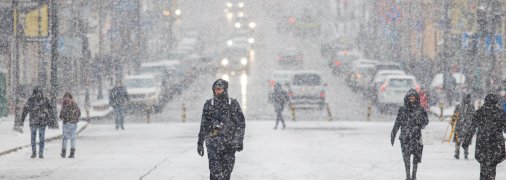 Місто накриє сніг