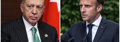 Эрдоган и Макрон вновь стараются сохранить позицию "посередине" насчет российско-украинской войны