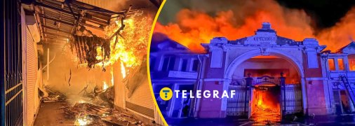 "Привоз" рятують вогнеборці