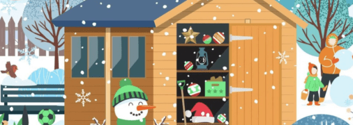 Гном сховався на малюнку