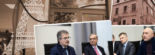 Встреча французской и украинской сторон