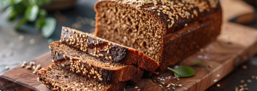 Гречневый хлеб можно легко испечь дома (изображение создано с помощью ИИ)