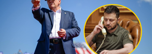 Володимир Зеленський та Дональд Трамп