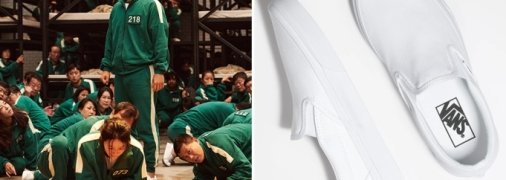 Участники смертельной игры ходят в белых слипонах на протяжении всех серий