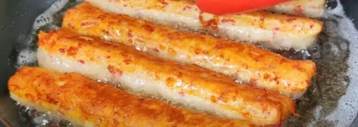 Творожные палочки с яблоком