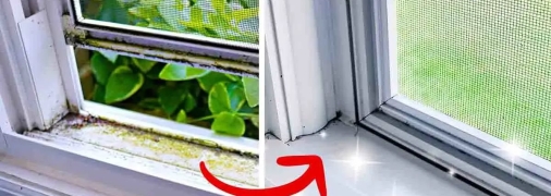 Один из лучших советов по очистке оконных проемов