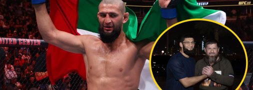 Хамзат Чимаєв та Рамзан Кадиров