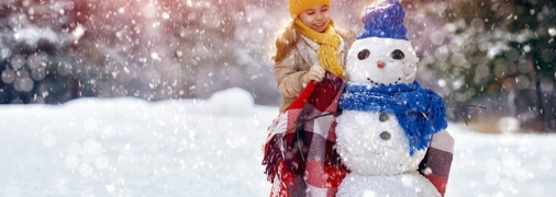 С первым снегом!