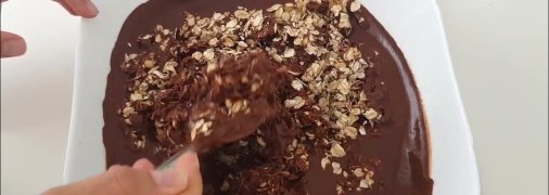 Овсянка с шоколадом