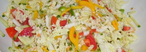 Салат с пекинской капустой