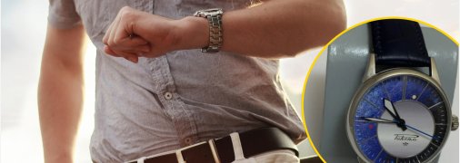 Продається унікальний годинний з СРСР із витонченими елементами