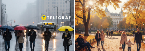 Погода в жовтні дуже мінлива