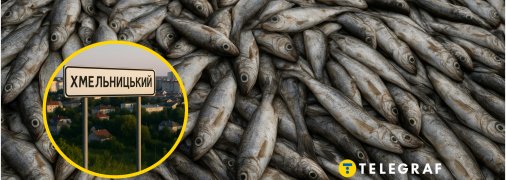 У Хмельницькому масово гине риба