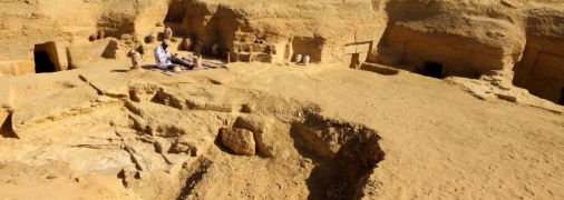 На місці розкопок