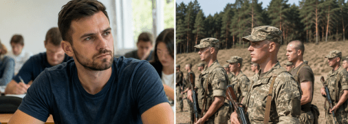 Дехто переховується у вишах від мобілізації