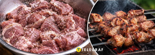 Шашлык в соленом маринаде