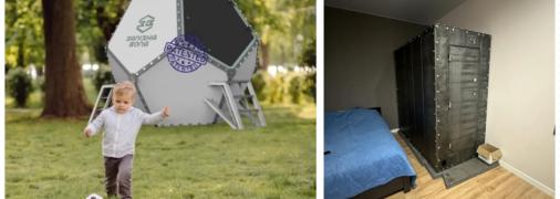 Модульные укрытия спасают от обломков и обрушения зданий, однако не помогут при попадании ракеты