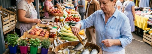 Часто українці купують оселедці на ринках