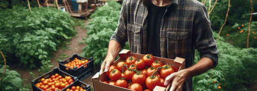 Дозревание помидоров можно ускорить