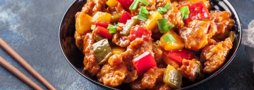 Курка у кисло-солодкому соусі