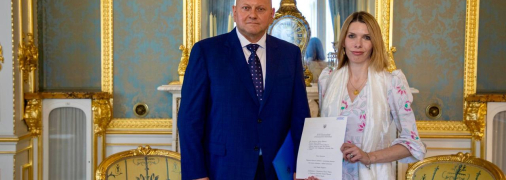 Валерій Залужний та Вікторія Басбі